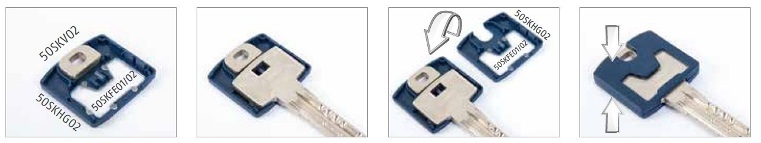 Schlüsselkappe, Pro Cap, Farbige Schlüssel