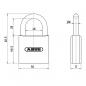 Preview: Vorhangschloss Zylindertyp 480 für die ABUS Bravus Serie - Pro Cap