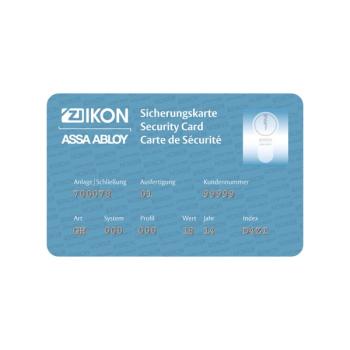 Schließanlage IKON RW6