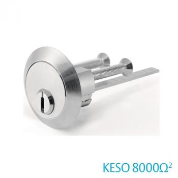 Außenzylinder KESO 8000 Omega² exzentrisch für diverse Kastenschlösser 82.010
