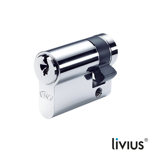 with Reversible Key BKS/Profile Cylinder Livius Series WS50 with free wheel function 